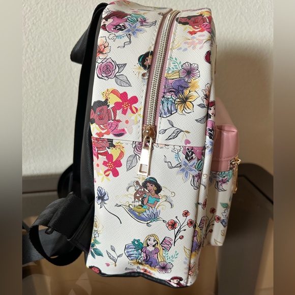 NWT Disney Princess Mini Backpack with Front Pocket - Picture 7 of 8